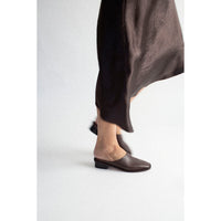 Lauren Manoogian Square Mule in Saddle