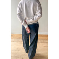 Labo.Art V Knit Sweater in White