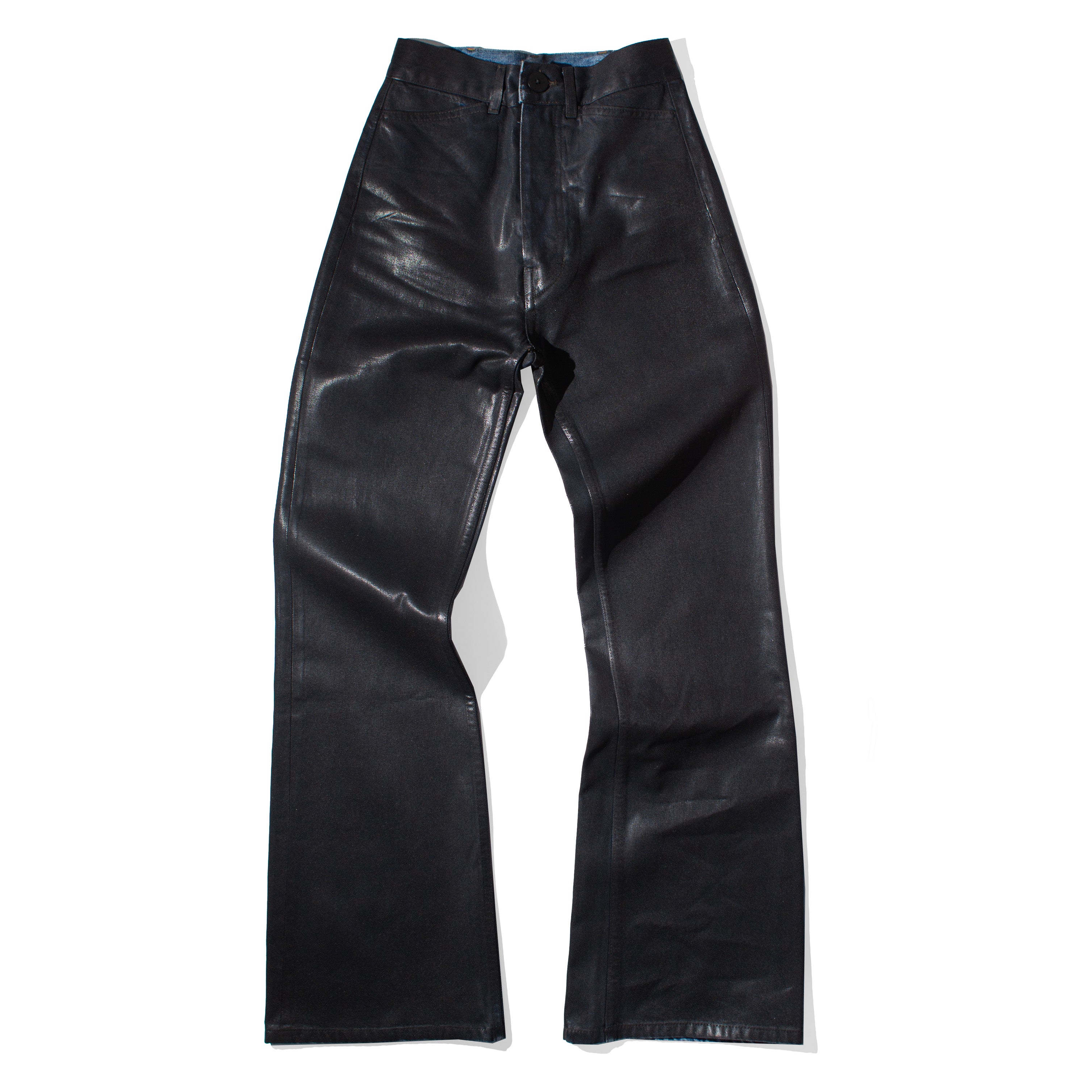 Jesse Kamm Les Deux Pants in Black Lacquer – JUDITH