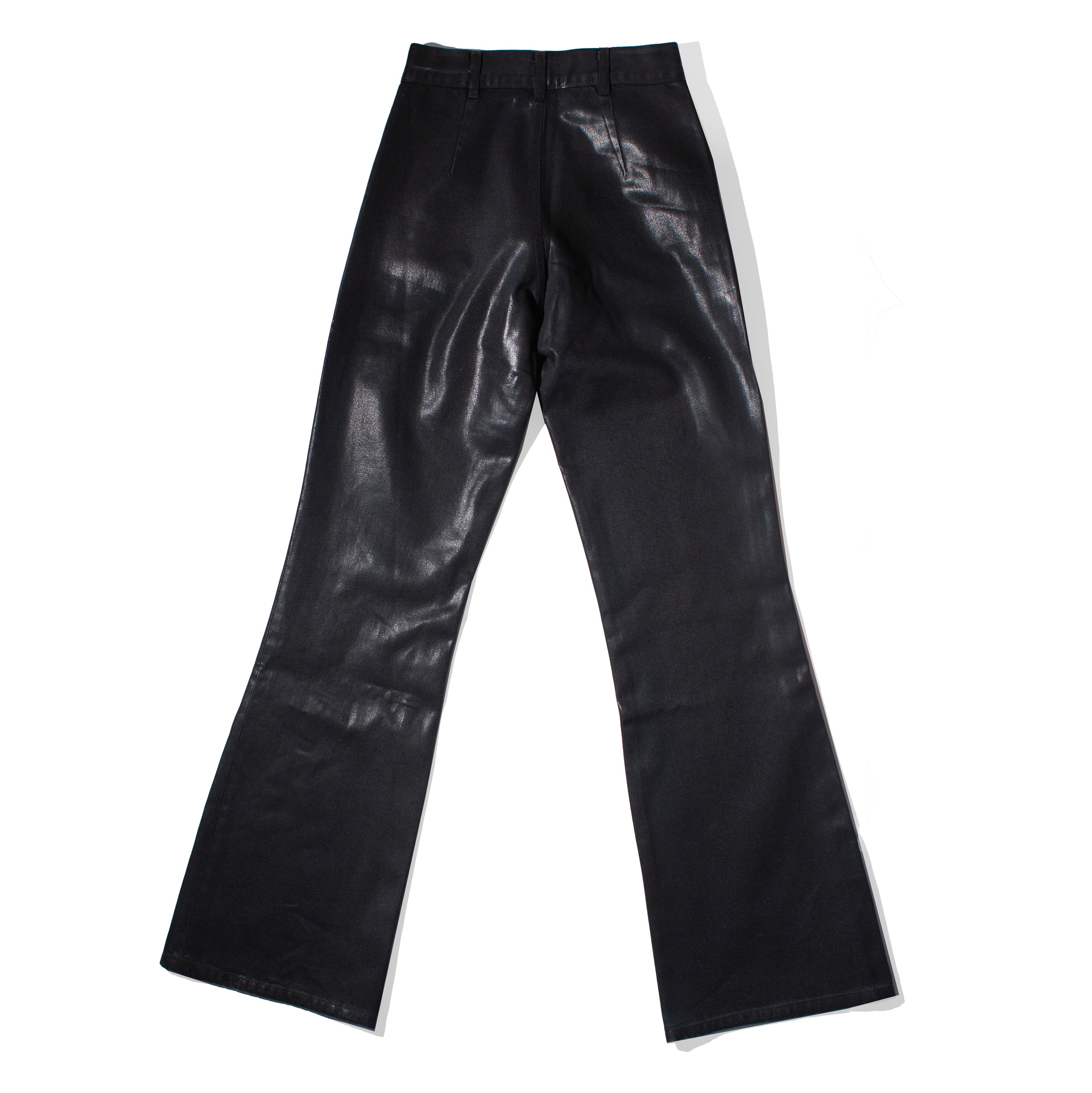 Jesse Kamm Les Deux Pants in Black Lacquer – JUDITH