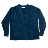 Sayaka Davis Mohair Cardigan in Midnight Blue