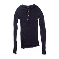 Baserange Dual Long Sleeve Tee in Murano Navy