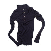 Baserange Dual Long Sleeve Tee in Murano Navy