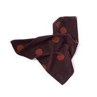 Bembien Pois Scarf in Cocoa