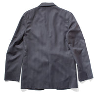 Nomia Oversize Blazer in Charcoal Pinstripe