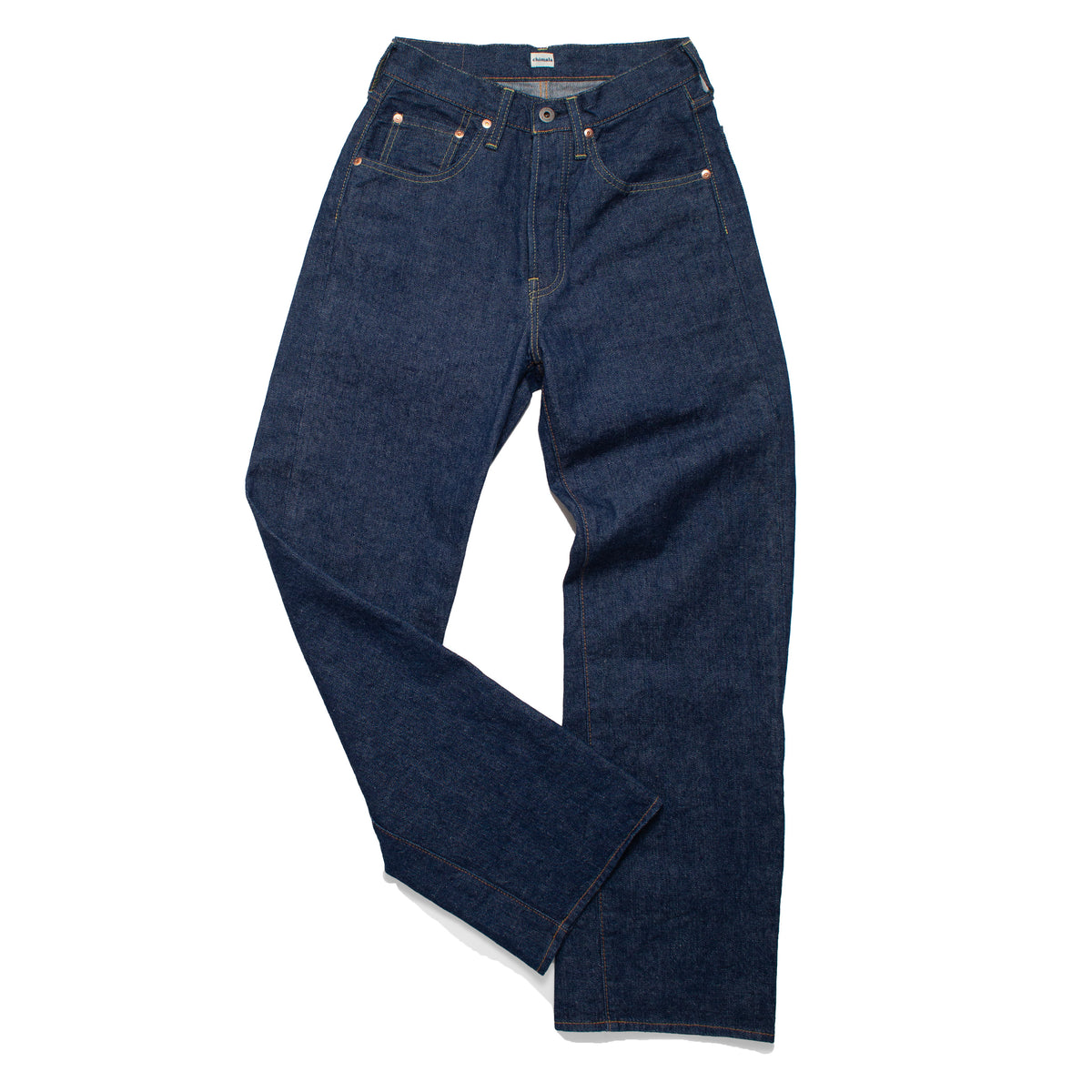 Chimala Unisex 13.5oz Selvedge Denim Straight Cut in Rinse – JUDITH