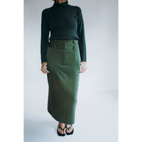 Evam Eva Cotton Cashmere Turtleneck in Charcoal