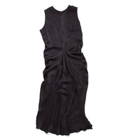 Sayaka Davis Draped Waist Dress in Black