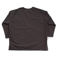 Evam Eva Cotton No Collar Shirt in Winter Leaf