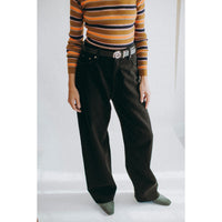 Nomia Drop Oversize Jeans in Black