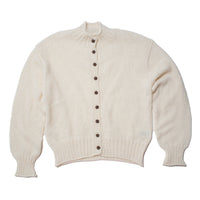Ichi Antiquités Peru Knit Cardigan in White