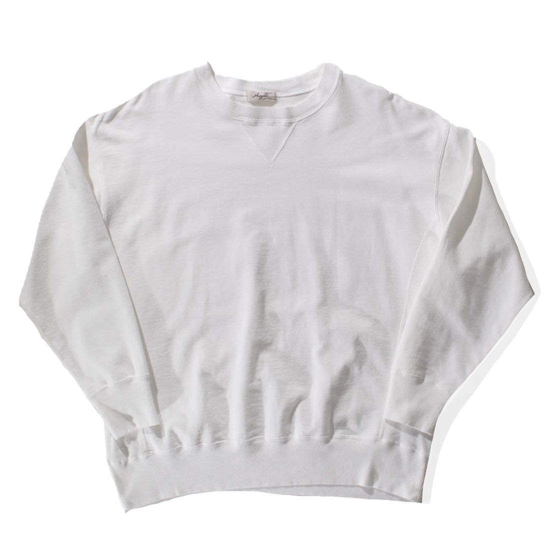 Ichi Antiquités Pigment French Terry Pullover in White