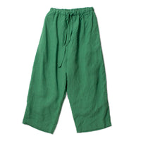 Ichi Antiquités French Linen Pants in Green