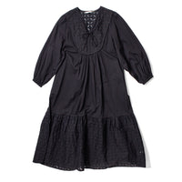 Ichi Antiquities India Reverse Applique Dress in Black
