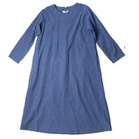 Ichi Antiquités C/L Nep Dress in Navy