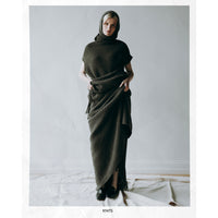 Lauren Manoogian Soft Balaclava in Blackened