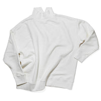 JUDITH Oversized Mockneck in White