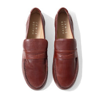 Jamie Haller The Penny Loafer in Bright Burgundy