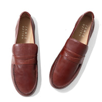 Jamie Haller The Penny Loafer in Bright Burgundy