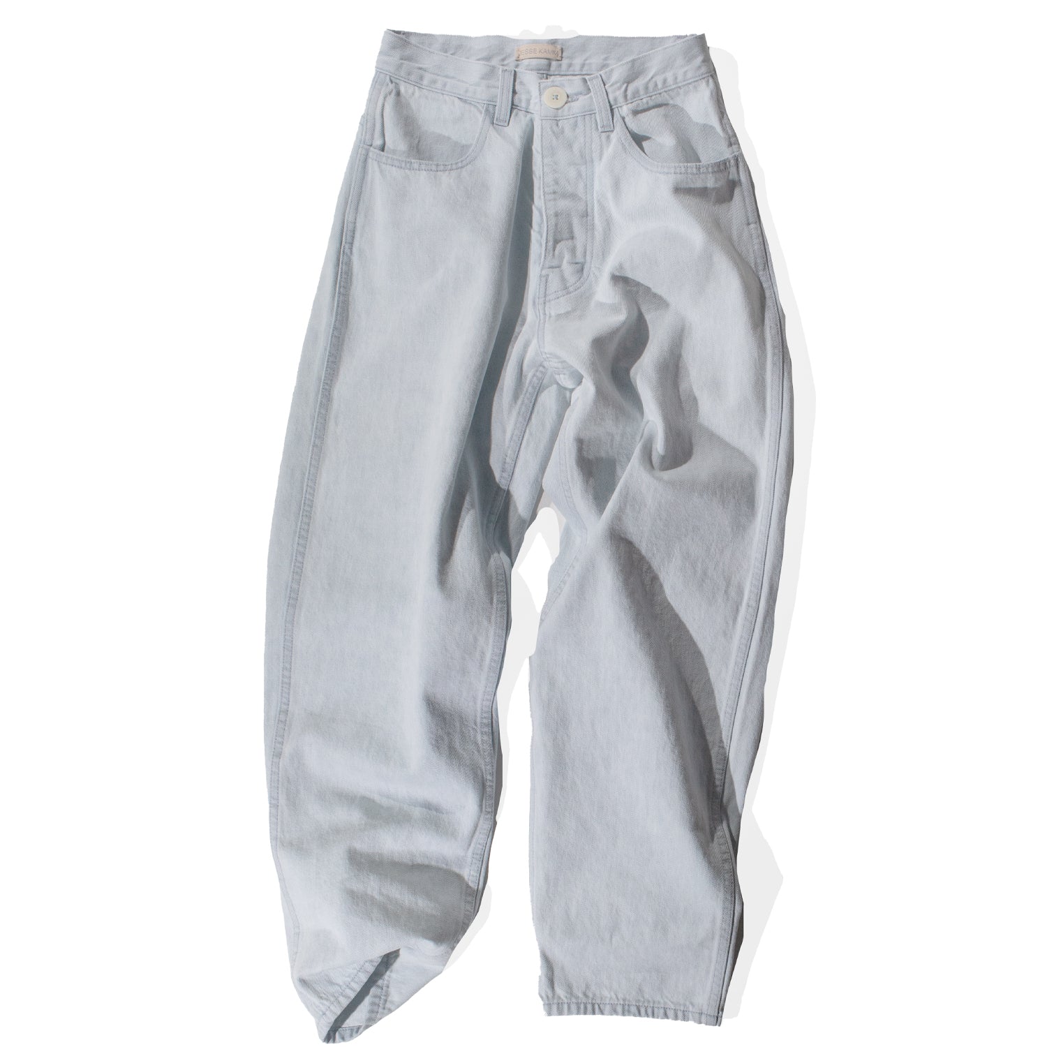 Jesse Kamm California Wides in Pale Blue with Blue Stitch – JUDITH