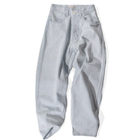 Jesse Kamm California Wides in Pale Blue with Blue Stitch