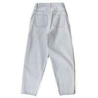 Jesse Kamm California Wides in Pale Blue with Blue Stitch