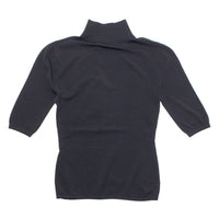 Kallmeyer Finn Short Sleeve Turtleneck in Black