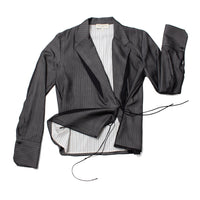 Kallmeyer Jennie Evening Blouse in Black/White