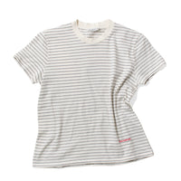 Kallmeyer Kenzie T-Shirt in Ivory & Heather Grey