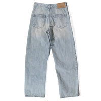 Kallmeyer Wide Leg Column Jean in Acid Fadeout