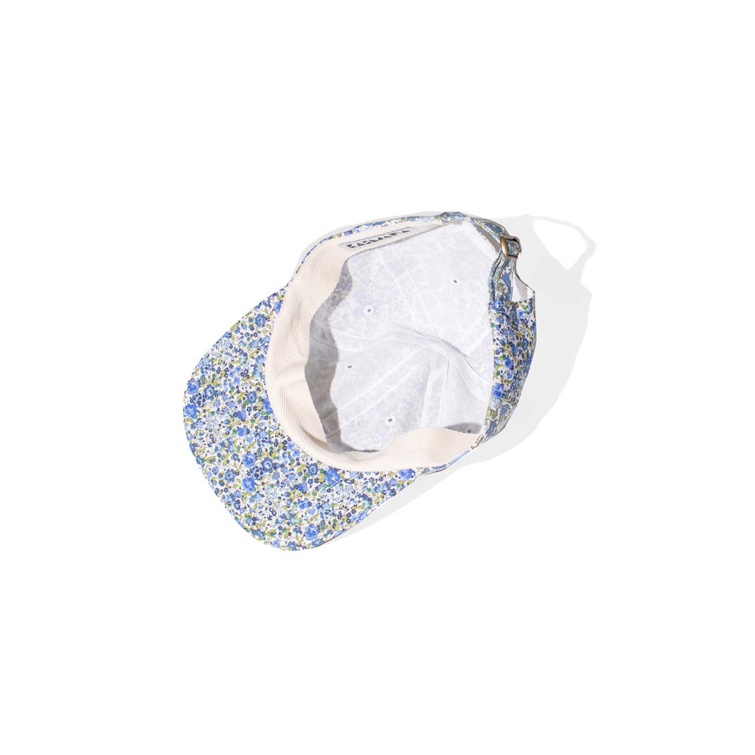 KasMaria Baseball Hat in Mixed Blue Floral