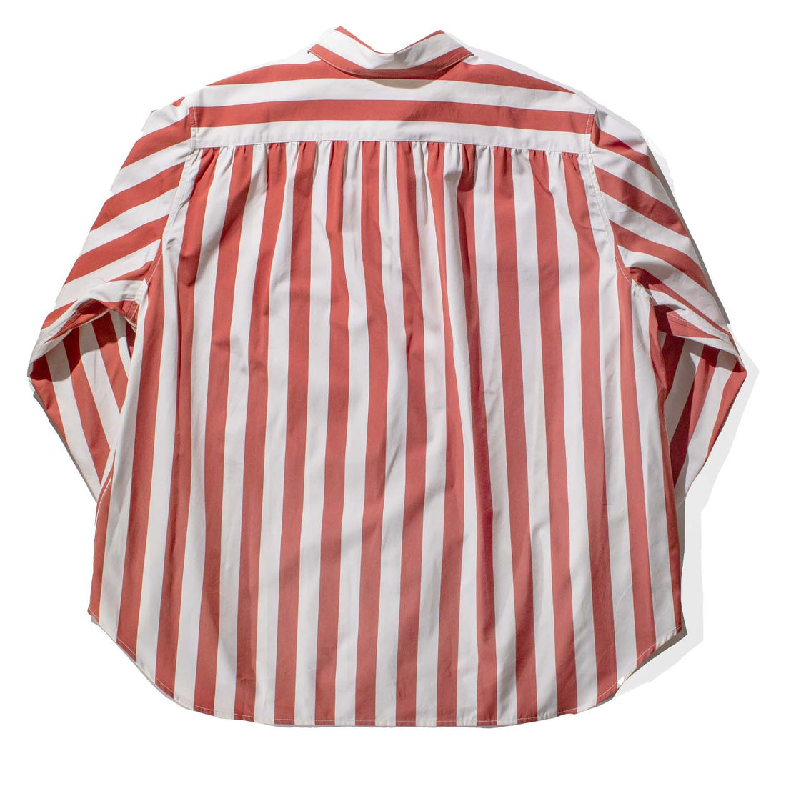 KasMaria Oversized Shirt in Red Stripe