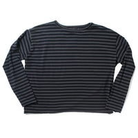 Labo.Art Lola Striped Jersey Top in Ferro