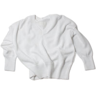 Labo.Art V Knit Sweater in White