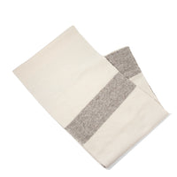 Lauren Manoogian Block Scarf in Raw White / Grey Marl