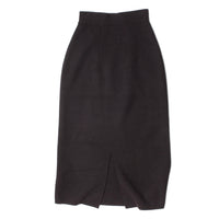 Lauren Manoogian Double Knit Hip Skirt in Black