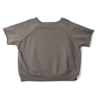 Lauren Manoogian Fleece S/S Crewneck in Fatigue