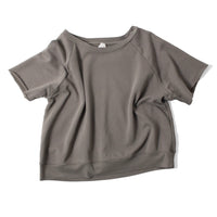 Lauren Manoogian Fleece S/S Crewneck in Fatigue