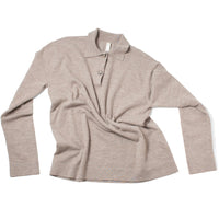 Lauren Manoogian Soft Polo in Pebble