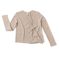 Lauren Manoogian Wave Cardigan in Flax