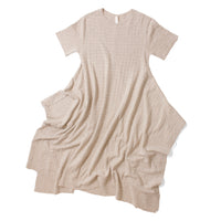 Lauren Manoogian Planes Dress in Flax