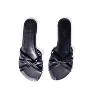 Le Monde Béryl Strappy Sandal in Black Leather