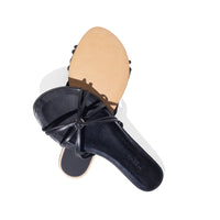 Le Monde Béryl Strappy Sandal in Black Leather