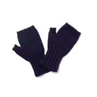 MHL Chunky Fingerless Glove in Navy