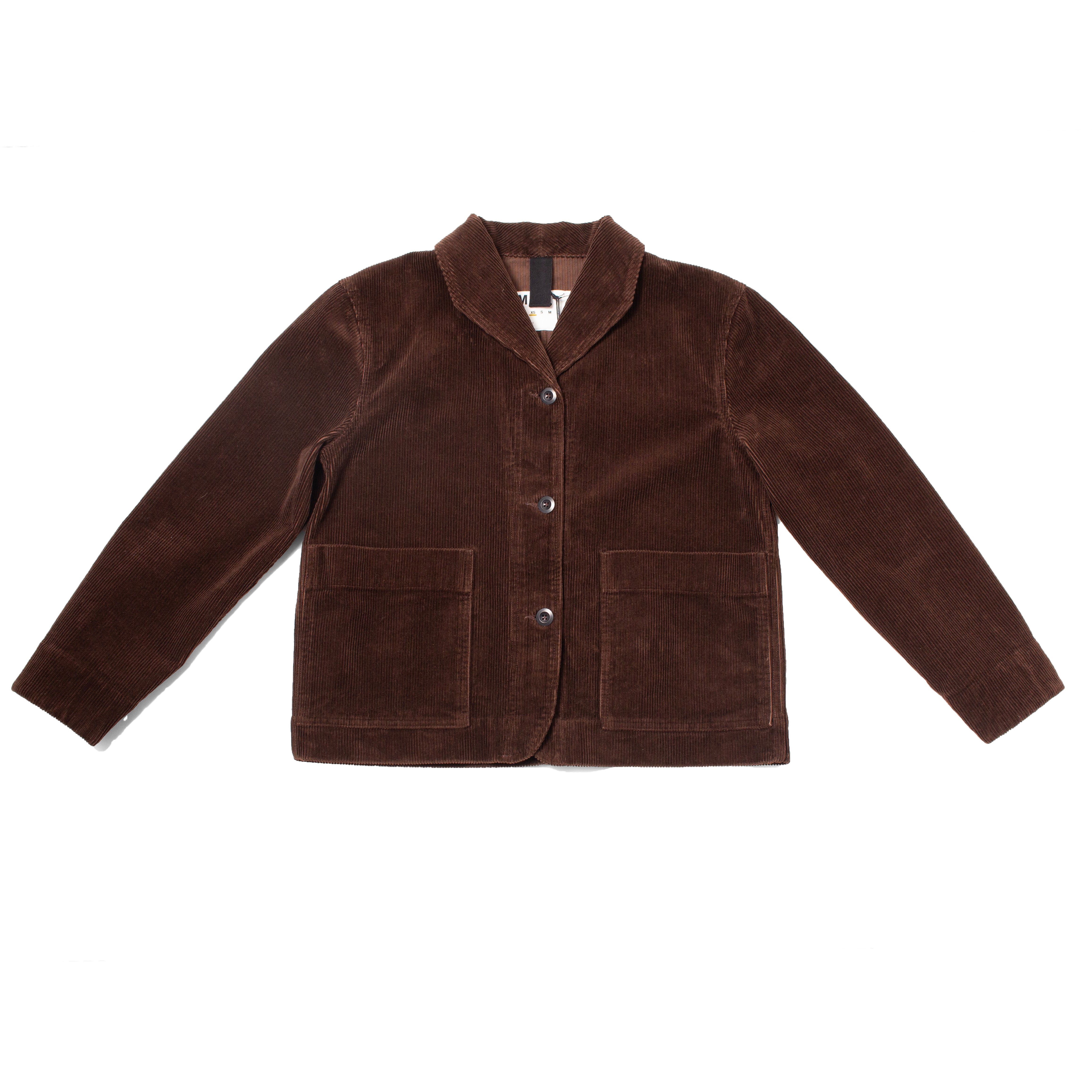 MHL Field Jacket in Chestnut Cotton Corduroy – JUDITH