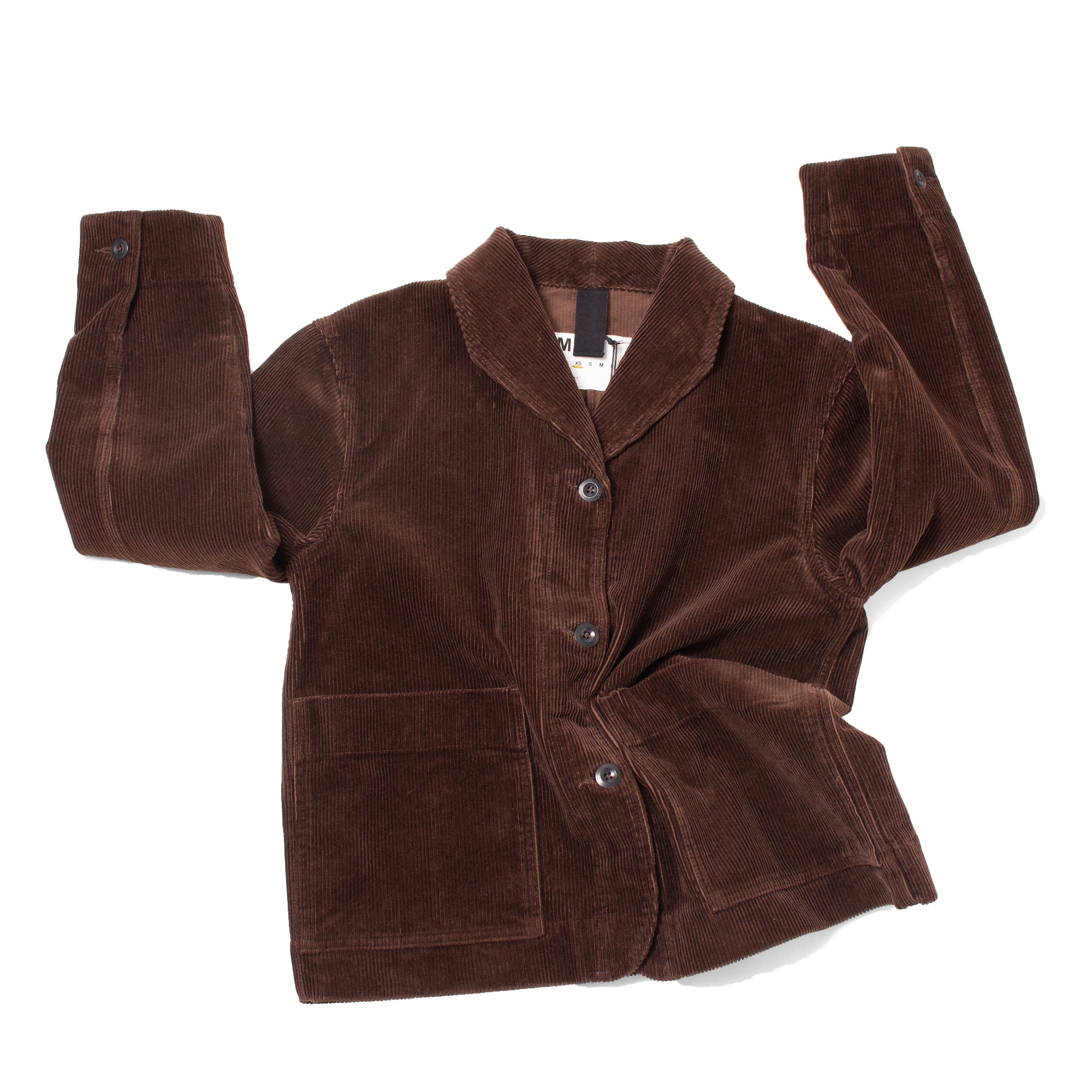 MHL Field Jacket in Chestnut Cotton Corduroy – JUDITH