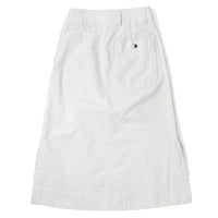 MHL. Side Vent Skirt in Off White