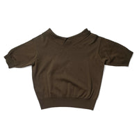 Margaret Howell Collared T-Shirt in Olive
