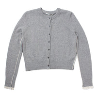 Maria McManus Baby Cardigan in Grey Lace