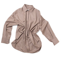 Maria McManus Covered Placket Tunic Shirt in Stone